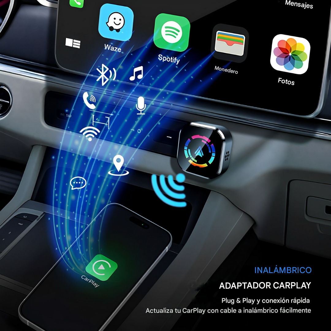 DriveFree - Conexion CarPlay Inalambrica Rapida