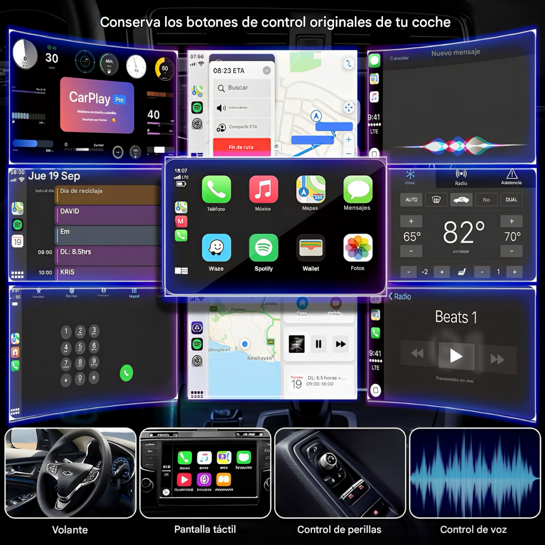 DriveFree - Conexion CarPlay Inalambrica Rapida