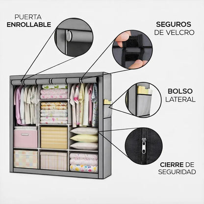 Closet Plegable Multiuso MaxCloset™ + Robot Aspirador MaxClean 3 en 1 [ÚLTIMAS UNIDADES]
