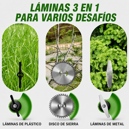 Cortadora Inalámbrica Recargable TurboBlade™ + 2 Baterías de 48V [ÚLTIMAS UNIDADES]
