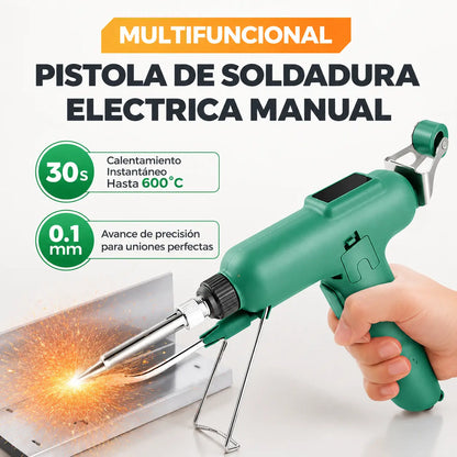Pistola de Soldadura Eléctrica SoldaMax™ + Linterna Militar Titanium