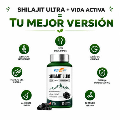 Compre 1 Llévate 2 - Shilajit Ultra 60 Capsulas