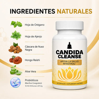 COMBO ANTIEDAD: NAD+ Resveratrol 60 Caps + Candida Cleanse Detox Pure Peak™ [ÚLTIMAS UNIDADES]