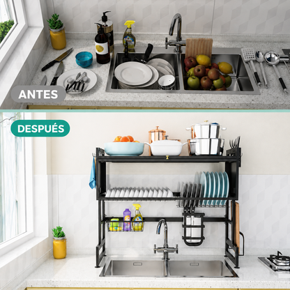 Escurridor Doble Nivel Con Puertas™ [ÚLTIMAS UNIDADES]