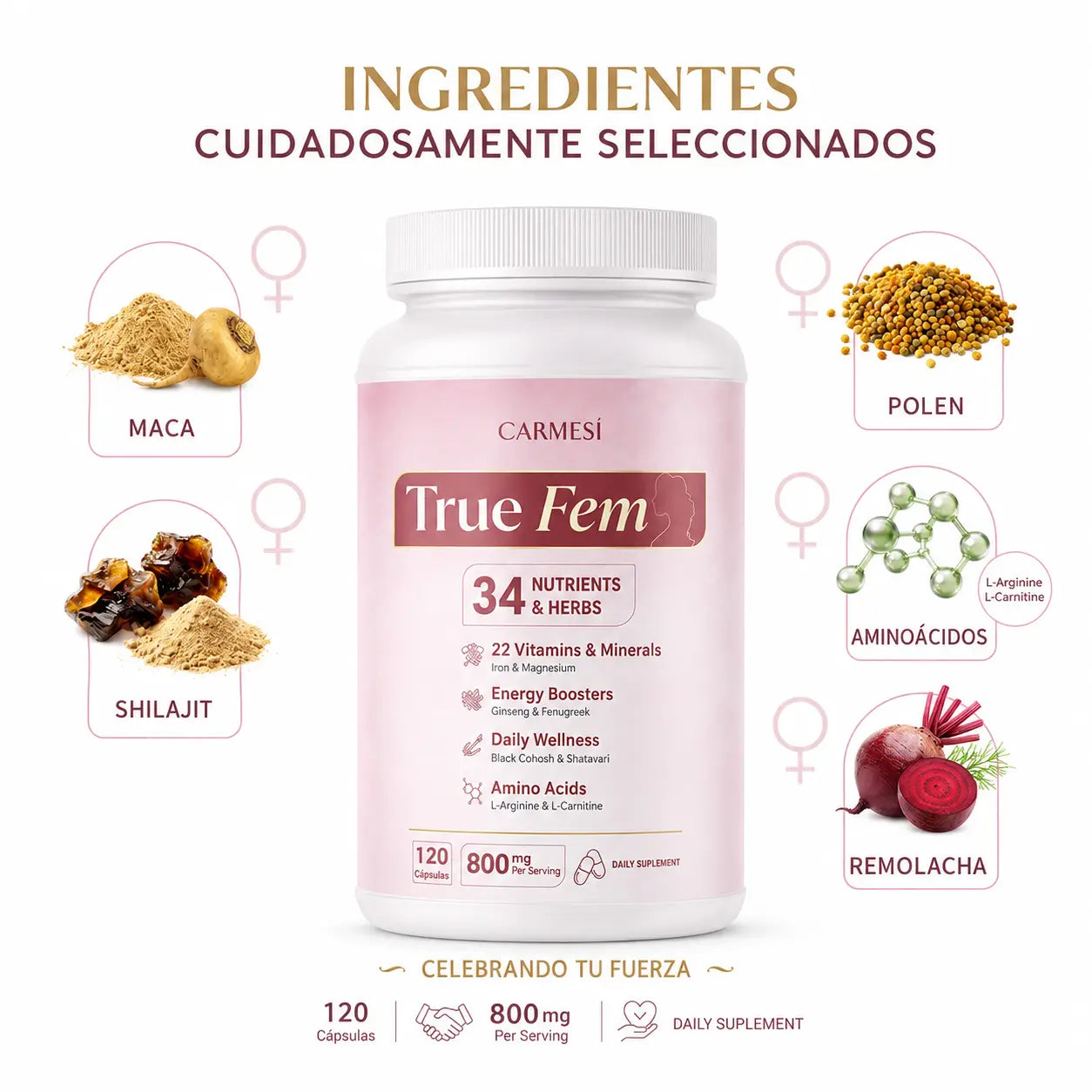 Combo Mujer Balance™ - True Fem™ + Uro Vaginal Probiótico™