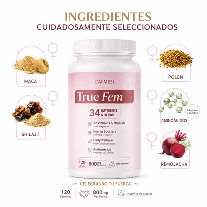 Combo Mujer Balance™ - True Fem™ + Uro Vaginal Probiótico™