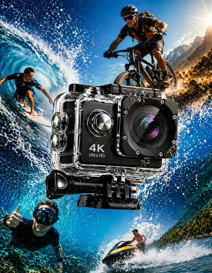 🔥 LIQUIDACIÓN: CÁMARA GOPRO 4K + FUNDA ULTRARESISTENTE GRATIS [PROMOCIÓN DE CUMPLEAÑOS]