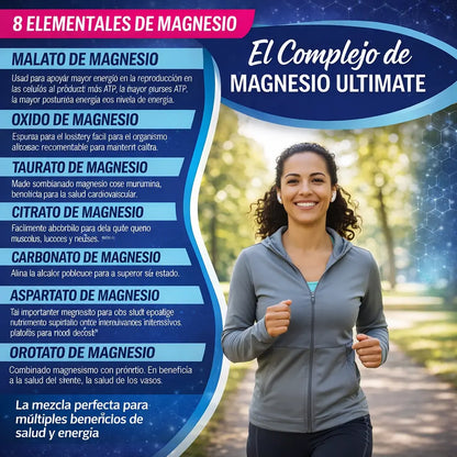 Compre 1 y Llévate 2 - Magnesium Complex 180 Cp Bioforce™
