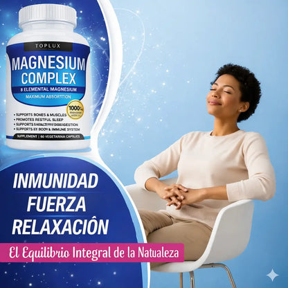 Compre 1 y Llévate 2 - Magnesium Complex 180 Cp Bioforce™
