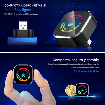 DriveFree - Conexion CarPlay Inalambrica Rapida